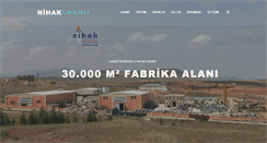 Desktop Screenshot of nihakgranit.com