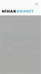 Mobile Screenshot of nihakgranit.com
